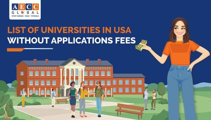Universities in USA without Application Fees