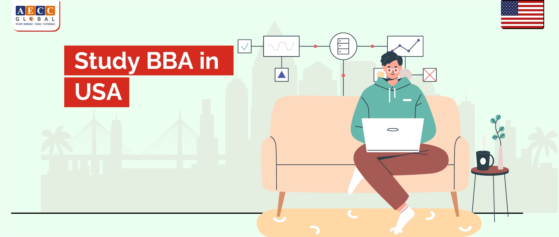 Study BBA in USA for Indian Students