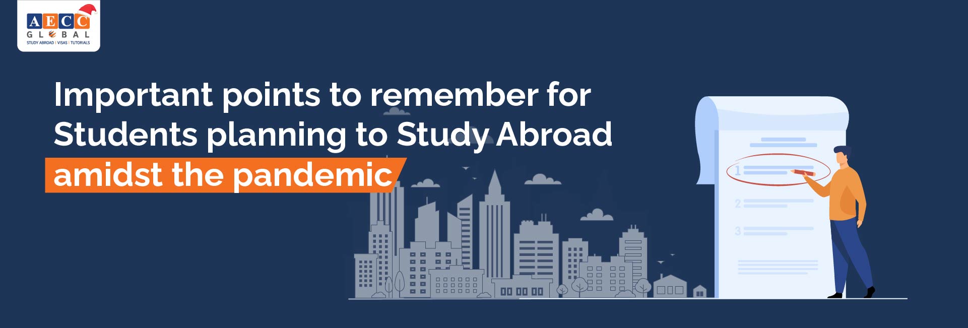 Important points to remember for Students planning to Study Abroad amidst the pandemic