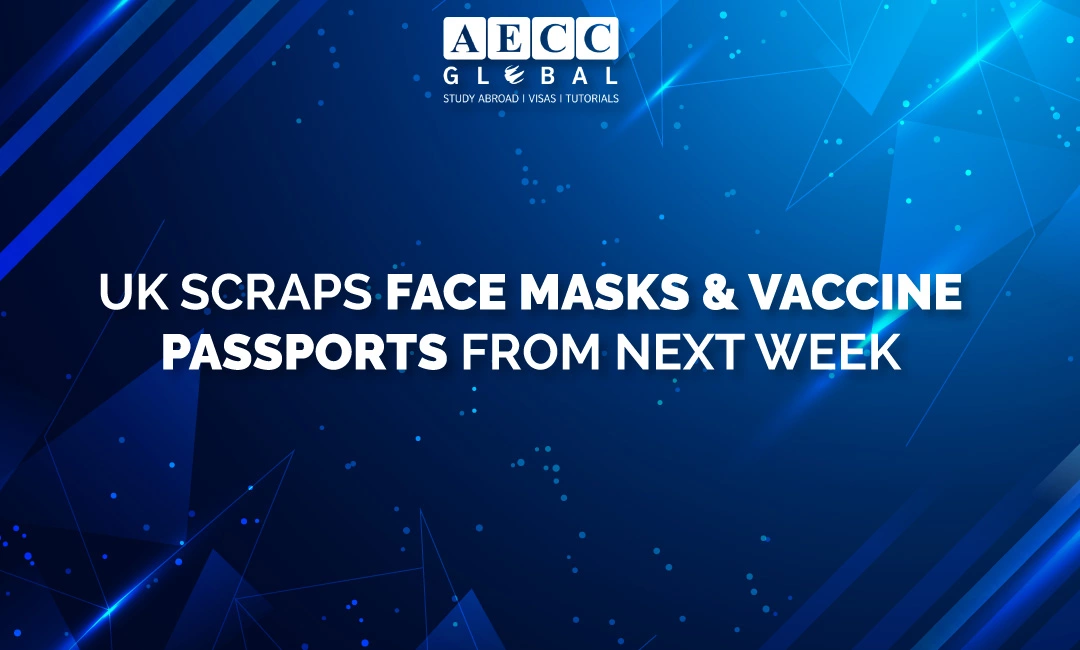 UK Scraps Face Masks & Vaccine Passports From Next Week