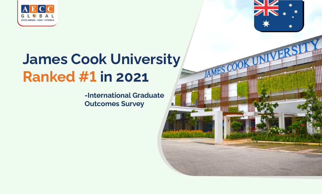 James Cook University ranked #1 in the 2021 International Graduate Outcomes Survey