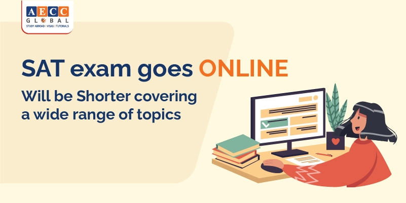 SAT Exam goes Online - will be Shorter covering a wide range of topics