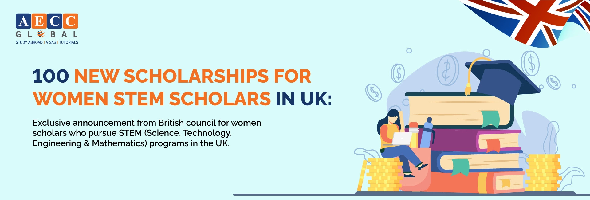 100 Scholarships in UK for Women STEM Scholars