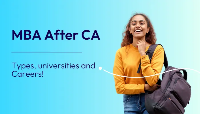 MBA After CA