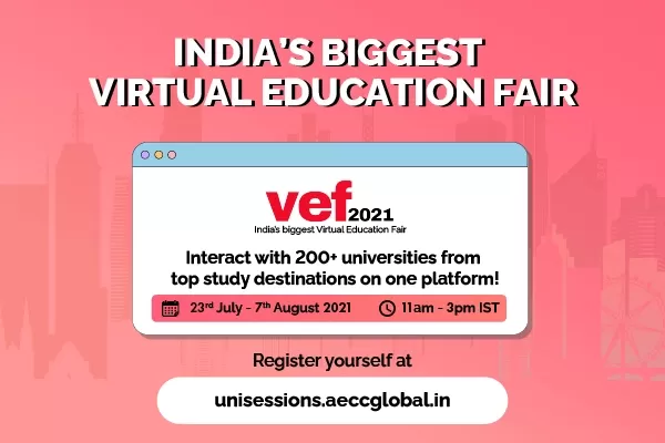 Attend India's Biggest Virtual Education Fair | AECC Global India