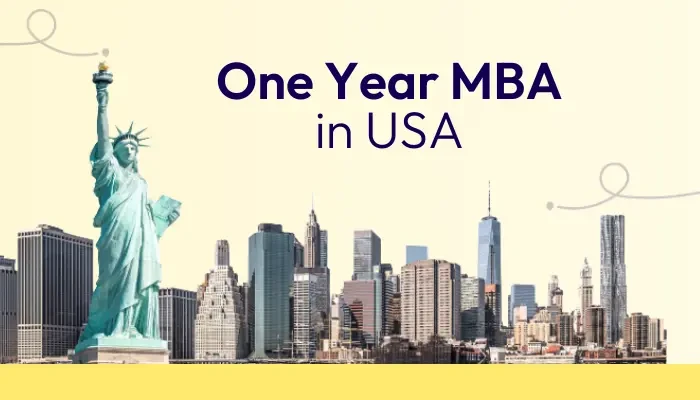 One Year MBA in USA for International Students